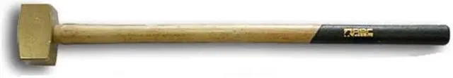 Alt view image 3 of 5 - ABC Hammers ABC10BW 10 Lb. Brass Hammer With 36 In. Wood Handle