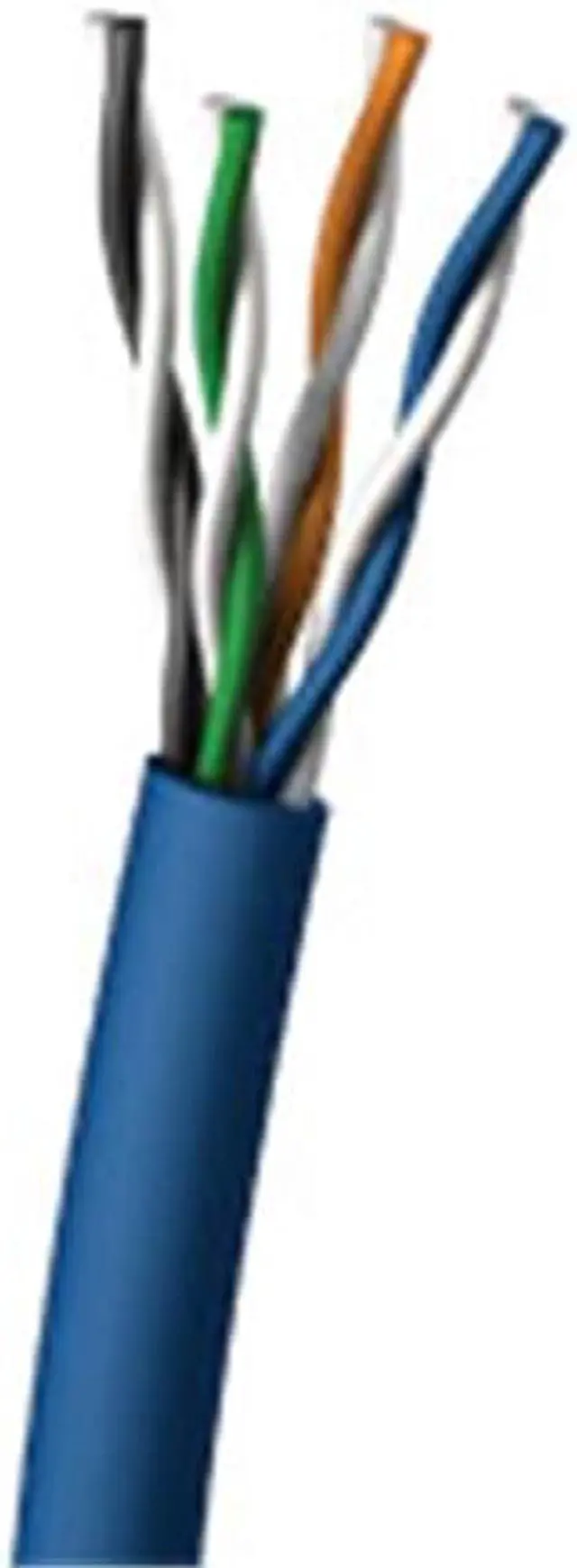 Alt view image 4 of 17 - C2G 43401 Cat5E Bulk Unshielded (Utp) Network Cable With Stranded Conductors - In-Wall Cm-Rated - Bulk Cable - 1000 Ft - Utp - Cat 5E - Stranded - Blue