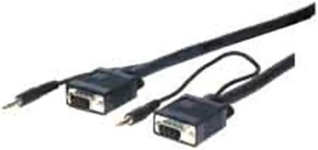 Alt view image 3 of 6 - VGA W/AUDIO HD15 M/M CBLE 50FT
