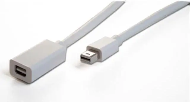 Main image of Comprehensive MDPP-J-3ST Comprehensive Mini DisplayPort Male to Female Cable 3ft - Mini DisplayPort for Audio/Video Device - 1.35 GB/s - 3 ft - 1 x Mini DisplayPort Male Digital Audio/Video - 1 x Mini