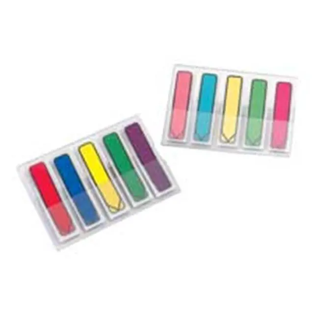 Alt view image 2 of 13 - 3M MMM684ARR1 Post It Flags .47X1.7 Asst Colors- 20 Flgs