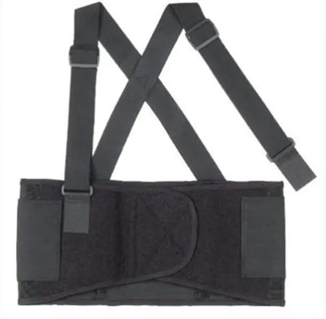 Alt view image 3 of 18 - ProFlex 100 Economy Back Supports, Medium, Black