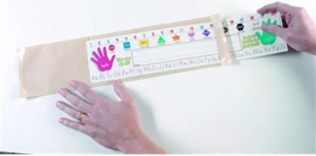 Main image of Ashley Productions ASH10403 Large Name Plate Pocket 25-Pk- 4.75 X 19