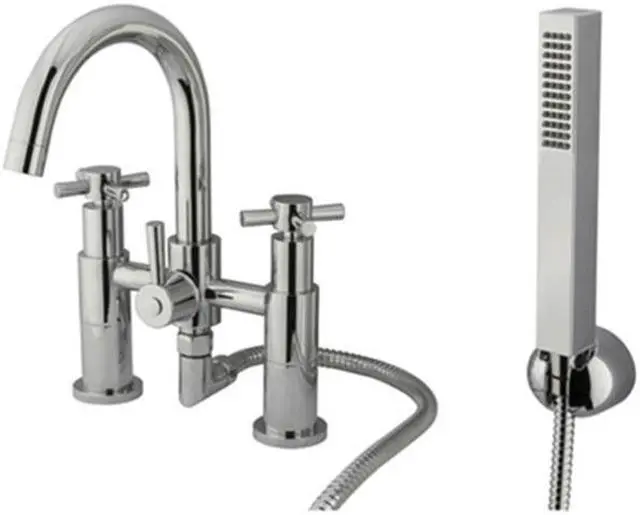 Alt view image 3 of 7 - Kingston Brass KX251 Kingston Brass Watersense KX251 5 Diameter 5 Function Spray Pattern Shower Head, Chrome