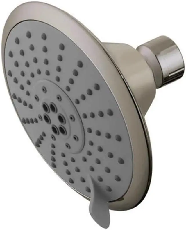 Alt view image 3 of 7 - Kingston Brass KX258 Kingston Brass Watersense KX258 5 Diameter 5 Function Spray Pattern Shower Head, Satin Nickel