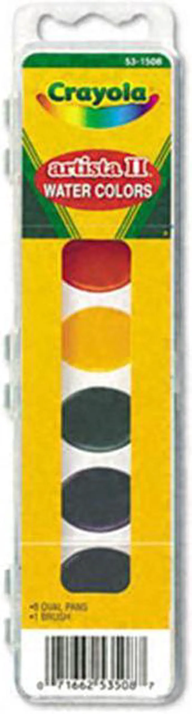Alt view image 2 of 19 - Crayola Watercolors,8st,Oval,Ast 531508