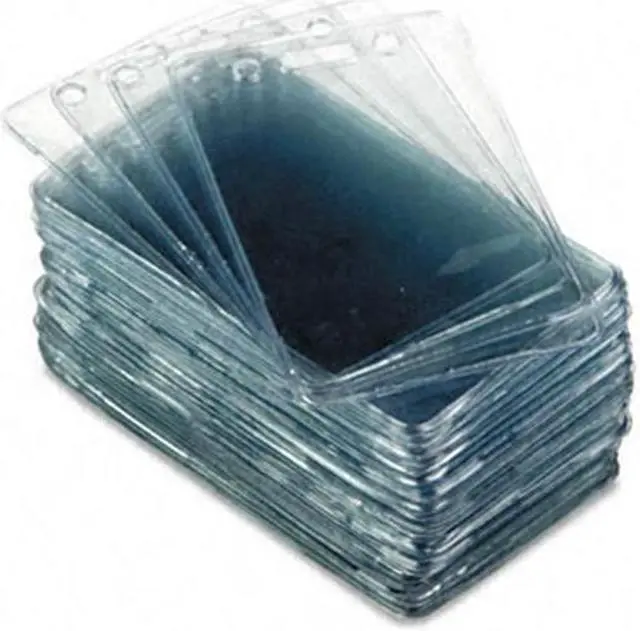 Alt view image 2 of 13 - Proximity Id Badge Holder, Vertical, 2 3/8W X 3 3/8H, Clear, 50/Pack
