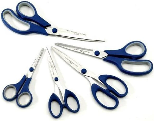 Procook Scissors Cookpro 308 Blue Kitchen Scissors 5PC Set - Newegg.com