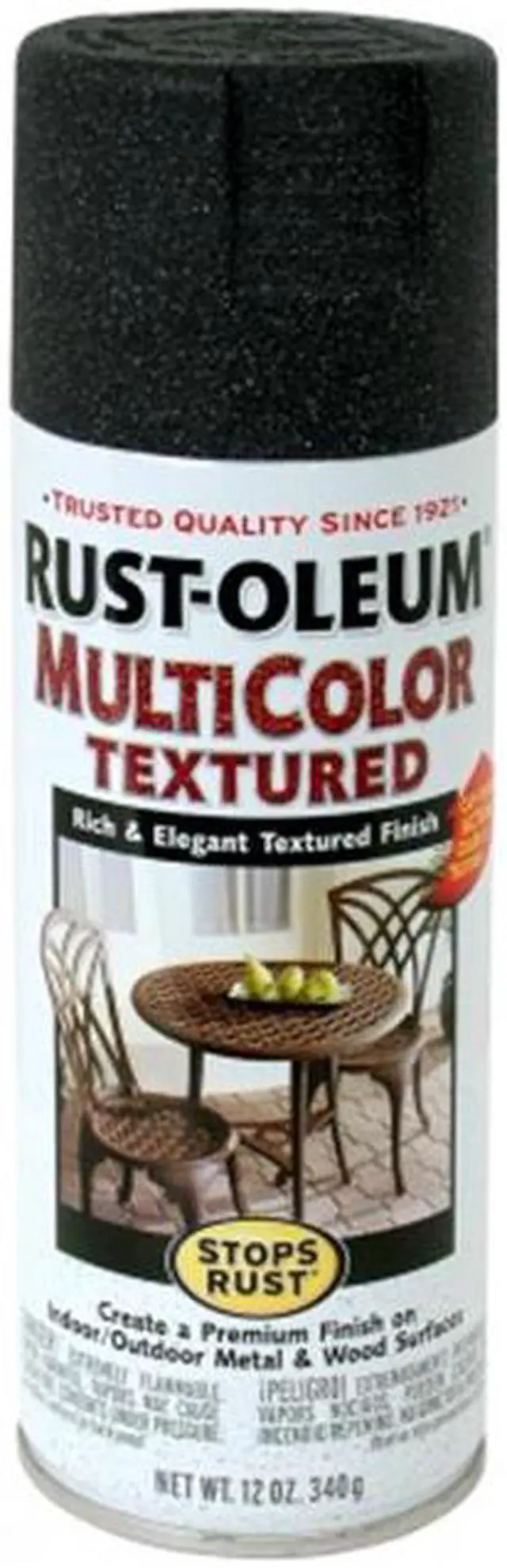 Main image of RUST-OLEUM 223525 Textured Spray Paint, Aged Iron, Textured, Solvent, 12 Oz