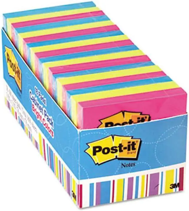 Alt view image 2 of 20 - Post-It Notes Note,3x3,18pad Cab,Brites 65418BRCP