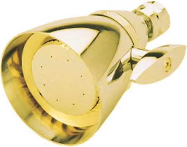 Alt view image 3 of 7 - Kingston Brass K132A2 2-.25 Inch Diameter Brass Shower Head - Polished Brass