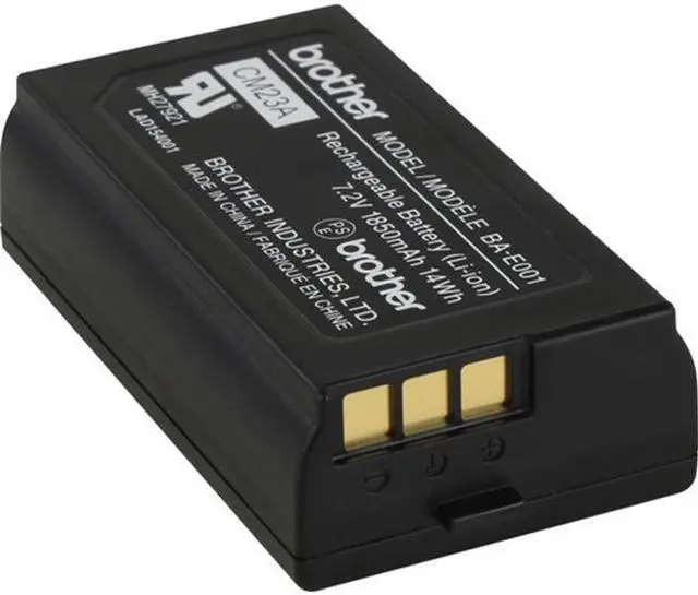 Alt view image 2 of 8 - Brother BA-E001 Handheld Device Battery