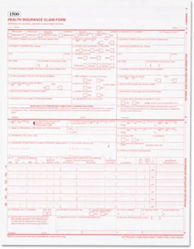 Alt view image 2 of 13 - TOPS Centers for Medicare and Medicaid Services Forms 8 1/2 x 11 500 Forms/Pack 50126RV
