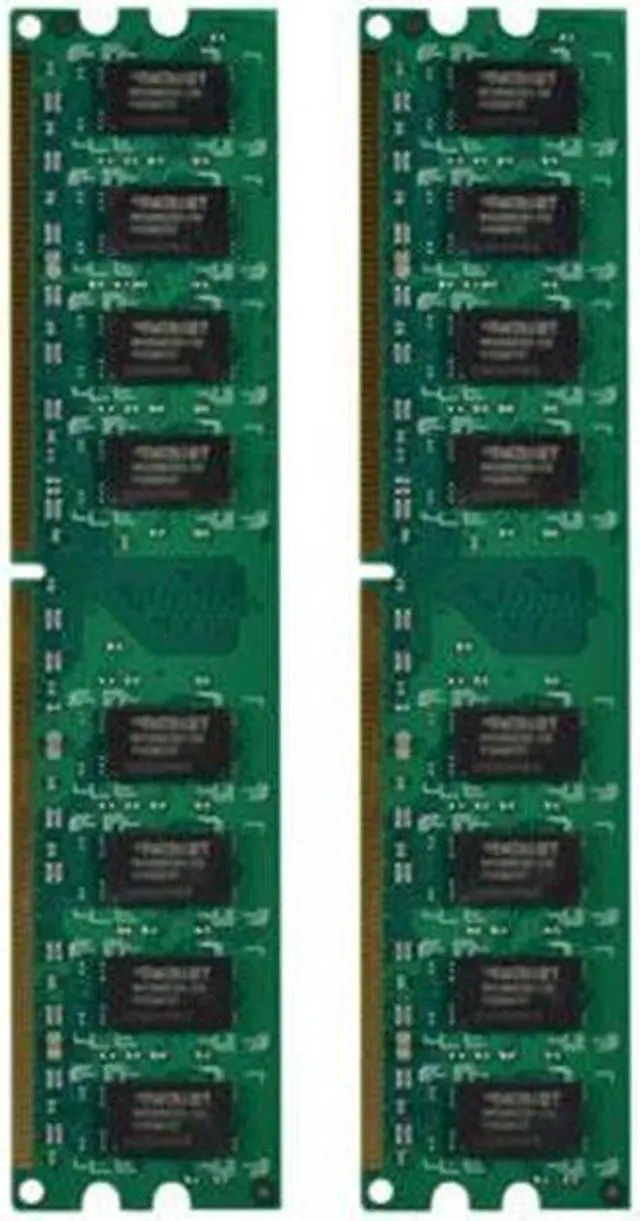 Alt view image 4 of 8 - Patriot Memory DDR2 8GB (2 x 4GB) PC2-6400 (800MHz) DIMM Kit - 8 GB - DDR2 SDRAM - 800 MHz DDR2-800/PC2-6400 - 1.80 V - Non-ECC - Unbuffered - 240-pin - DIMM