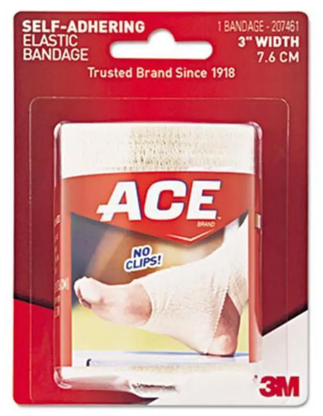 Alt view image 2 of 6 - 3M 207461 Self-Adhesive Bandage, 3 in.