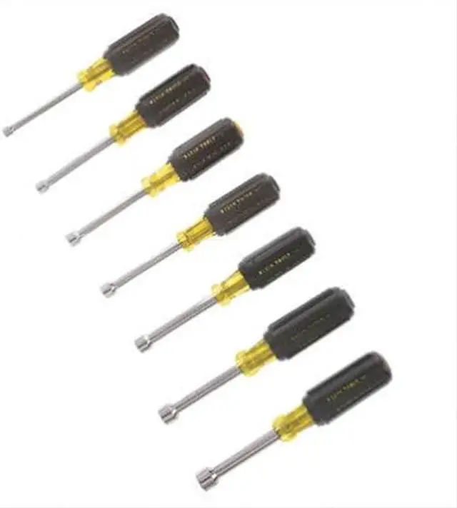 Alt view image 7 of 19 - Klein Tools 409-647 Cushion Grip Nut Driver- Screwdriver