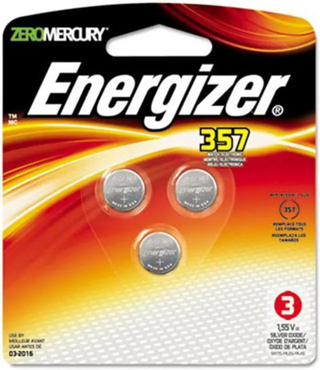 Alt view image 4 of 10 - ENERGIZER-BATTERIES 357BPZ-3 ENERGIZER 357 3V BATTERY 3-PK