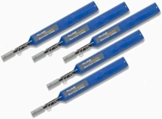 Alt view image 3 of 7 - Fluke QUICKCLEAN-2.5-5P 5Pk Quick Clean Cleaner 2.5Mm Fiber Sc St Fc E2000