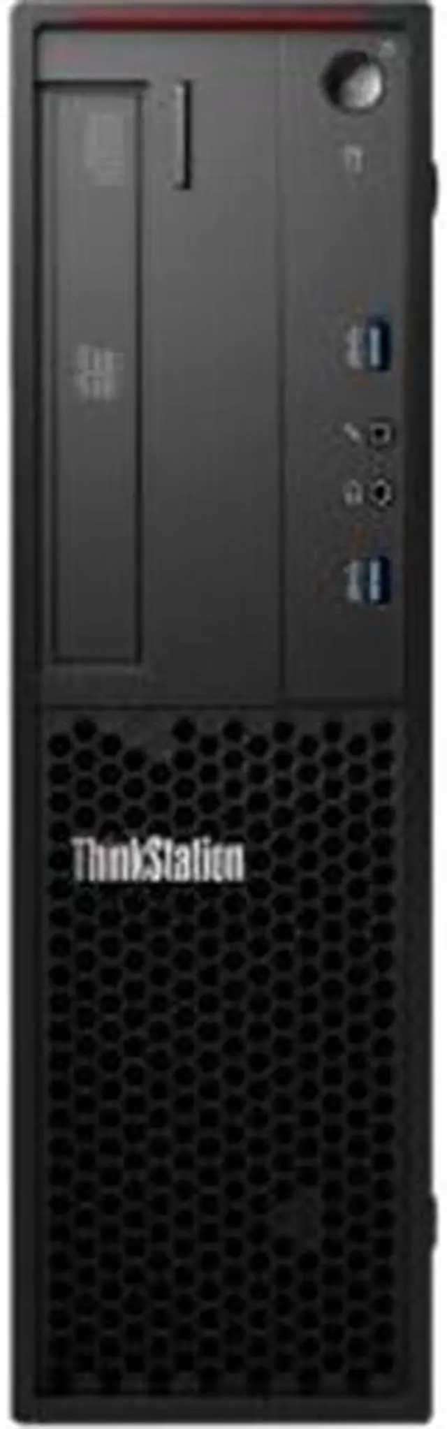 Alt view image 2 of 3 - Lenovo ThinkStation P310 SFF Small Form Factor Server System Core i7-6700 3.4 GHz 16GB 1 x 256GB SSD 2.5" SATA 6Gbps Opal Windows 10 DG Windows 7 Pro 64 30AV000WUS