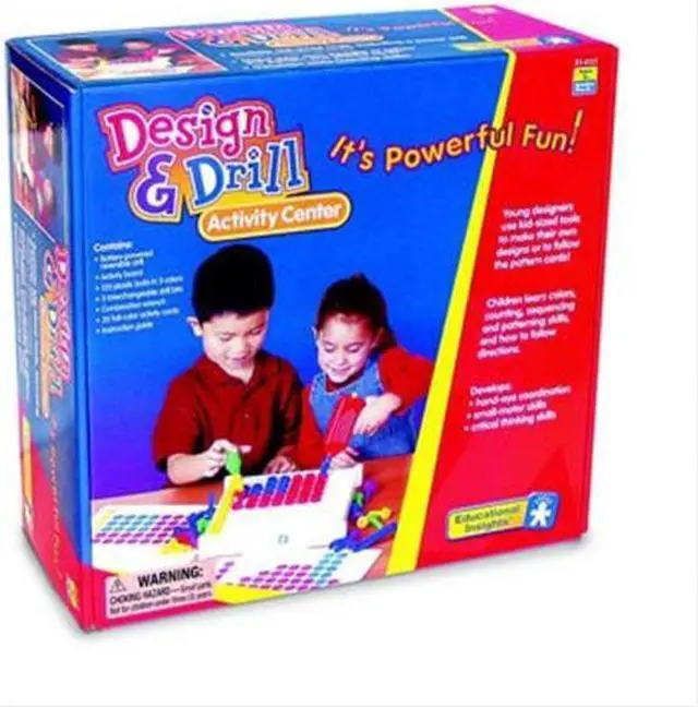 Alt view image 9 of 20 - Educational Insights Design and Drill Activity Center