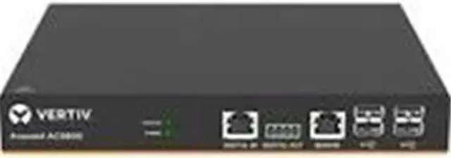Alt view image 2 of 20 - Avocent ACS804MEAC-400 Acs Advanced Console Server - Console Server - 4 Ports - Gige, Rs-232 - 1U