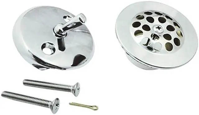 Alt view image 2 of 4 - Kingston Brass DTL5305A1 Grid Tub Drain Kit, Polished Chrome