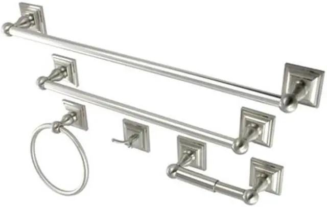 Main image of Kingston Brass BAHK3212478SN Bathroom Accessory Combo, Satin Nickel