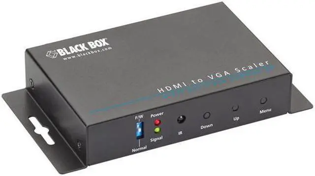 Alt view image 2 of 8 - Black Box AVSC-HDMI-VGA Hdmi-To-Vga Scaler & Converte R With Audio