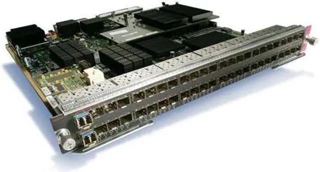 Alt view image 3 of 4 - CISCO WS-X6748-SFP= Catalyst 48 port High Performance Mixed Media Gigabit Ethernet Interface Module