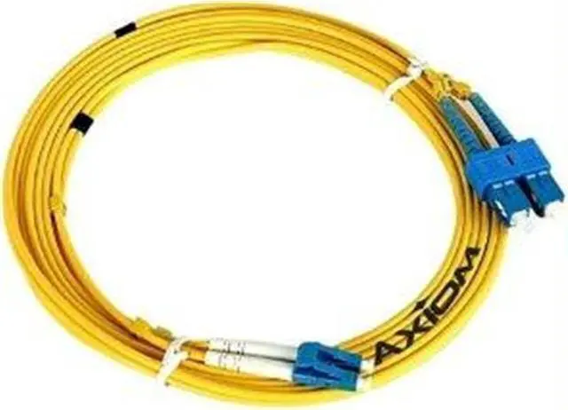 Alt view image 2 of 6 - Axiom LCSTSD9Y-4M-AX 13.12 ft. Cable LC St Singlemode Duplex
