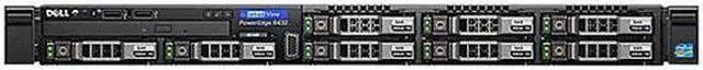 Alt view image 3 of 3 - Dell PowerEdge R430 1U Rack Server - 1 x Intel Xeon E5-2620 v4 Octa-core (8 Core) 2.10 GHz - 8 GB Installed DDR4 SDRAM - 300 GB (1 x 300 GB) 12Gb/s SAS HDD - Serial Attached SCSI (SAS) Controller - 1 x 550 W