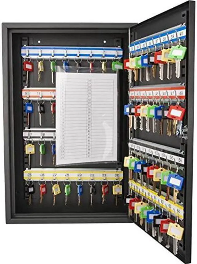 Alt view image 9 of 20 - Barska CB12486 64 Position Key Lock Box With Key Lock
