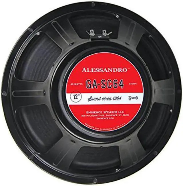 Alt view image 2 of 6 - Vintage American ceramic magnet tone approved by legendary amp builder, George Alessandro. Well-bala
