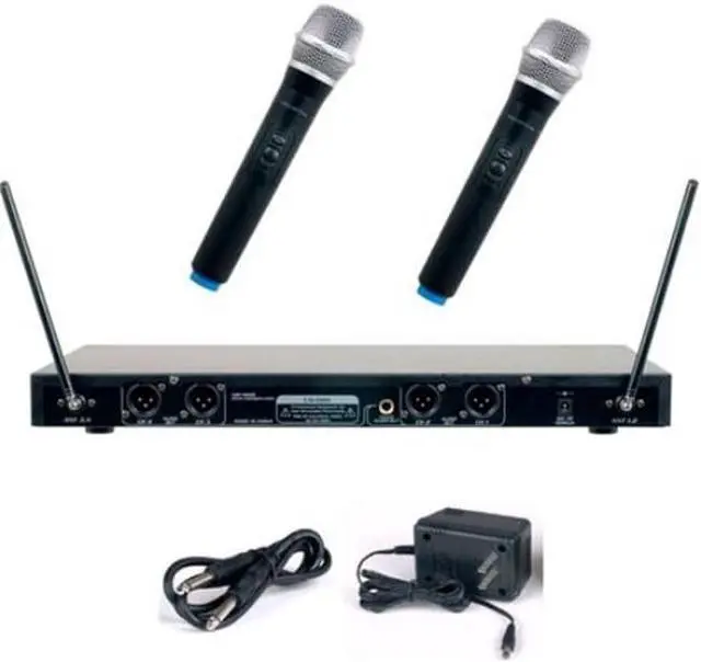 Alt view image 2 of 9 - VOCOPRO VHF WIRELESS MIC SYSTEM