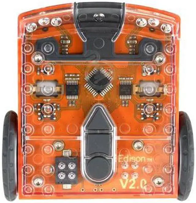 Main image of HamiltonBuhl Edison Educational Robot Kit for Steam Education, Robotics & Coding - Set of 2