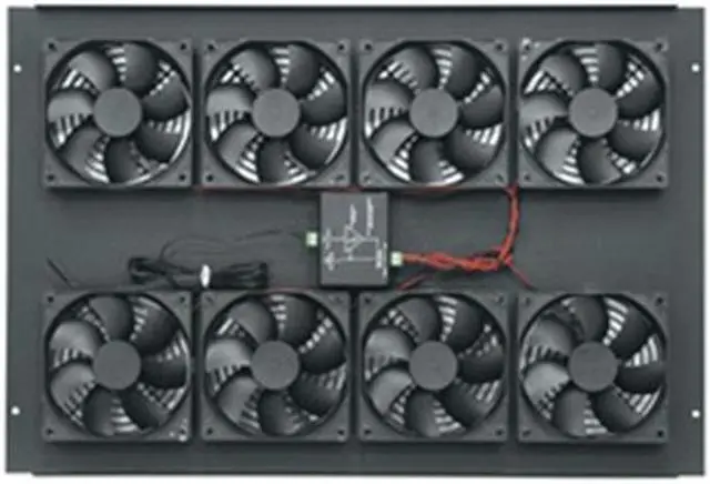 Alt view image 2 of 4 - Middle Atlantic Products BGR-552FT-FC Fan Top 552 CFM