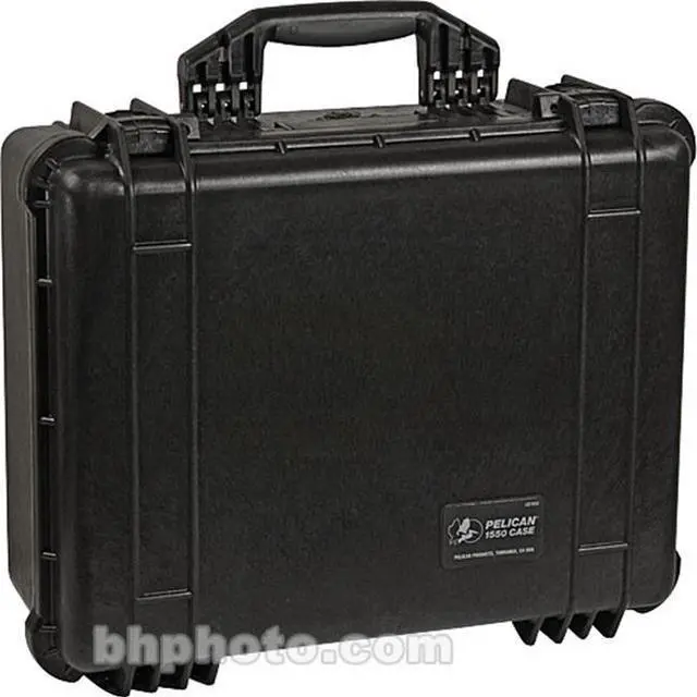 Alt view image 2 of 5 - PELICAN 1550NF 1550-001-110 Black Case without Foam