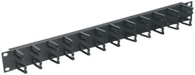 Alt view image 3 of 5 - Middle Atlantic Products Micro-Clip Horizontal Cable Manager