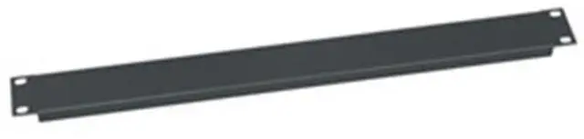 Main image of Middle Atlantic Products EB1 Blank Panel, 1 Rack Unit Steel, Flanged
