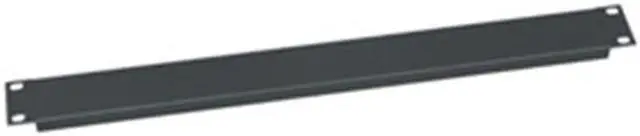 Alt view image 2 of 4 - Middle Atlantic Products EB1-CP12 Blank Panel, 1 Rack Unit Steel, Flanged, 12 Pieces