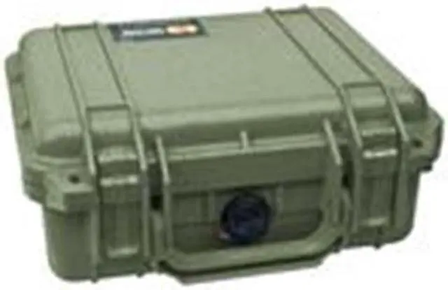 Alt view image 7 of 13 - CASE, PELICAN 1200, W/FOAM, OD GREEN