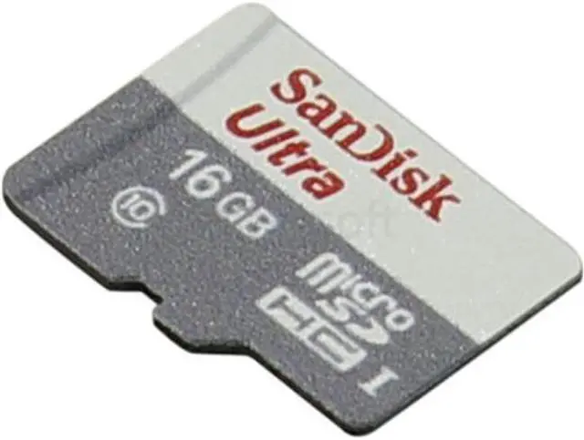 Main image of SanDisk SDSQUNB-016G-GN3MN 16GB Ultra microSDHC Card