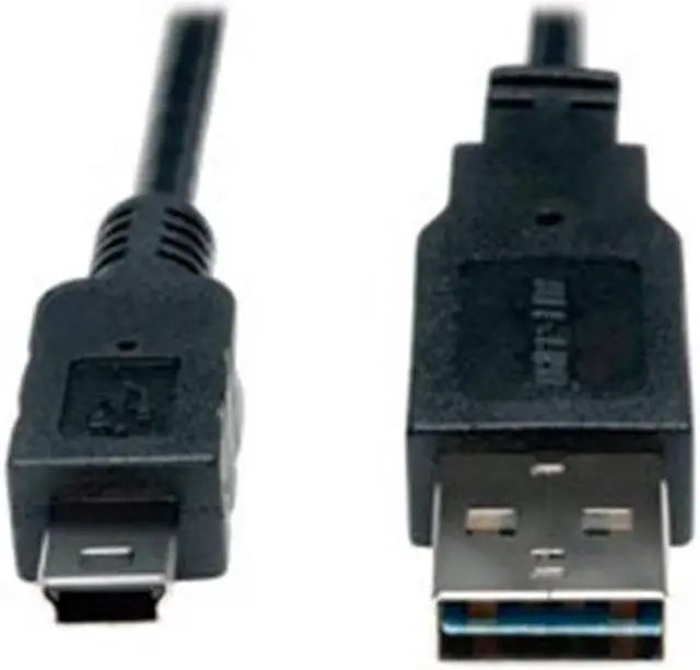 Main image of Tripp Lite UR030-006 USB 2.0 Reversible A Male to 5-Pin Mini B Male - 6 ft.