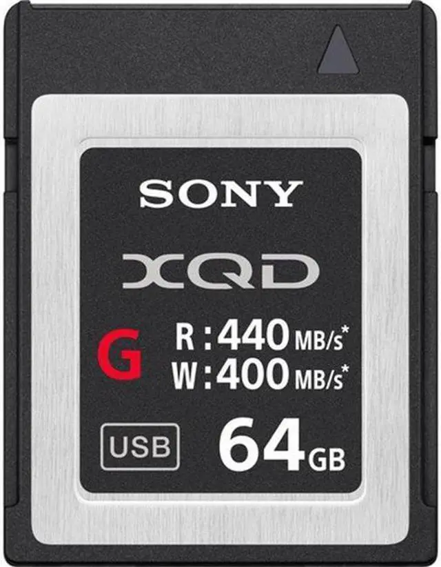 Alt view image 5 of 20 - Sony G Series 64GB XQD Memory Card, 400MB/s Write Speed, 440MB/s Read Speed