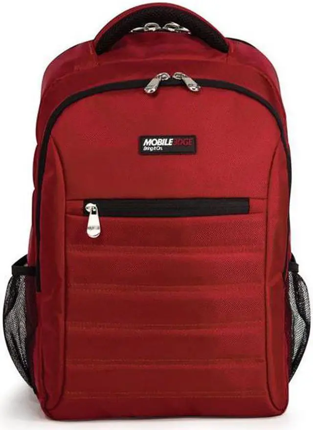 Main image of Mobile Edge - SmartPack 15.6" Laptop/Tablet Backpack - Crimson Red