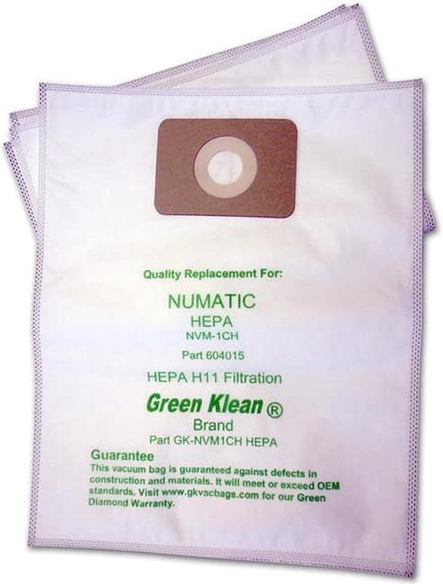 Numatic Vacuum Bags Hepa-flo, Pack of 10