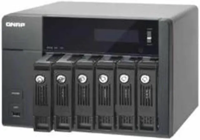 Alt view image 7 of 7 - QNAP Storage Expansion Enclosure UX-800P 8 x Hot-swappable tray with key lock without HDD