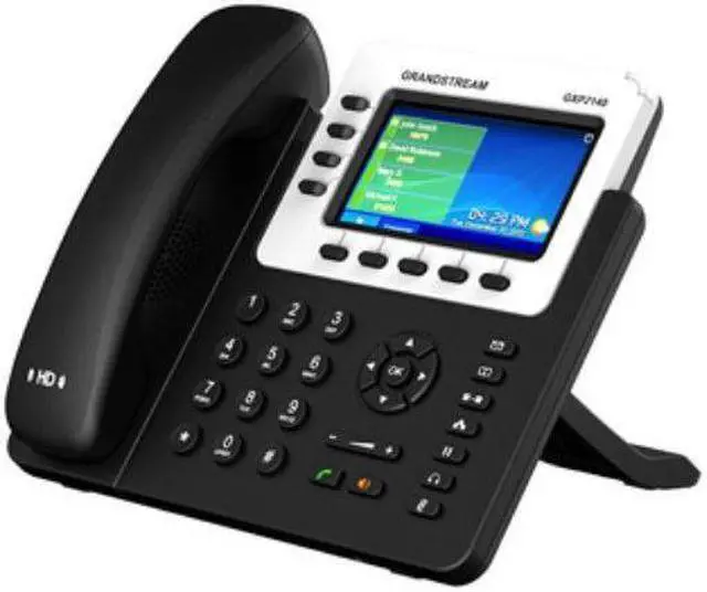 Alt view image 5 of 13 - Grandstream Gxp2140 Ip Phone - Wall Mountable