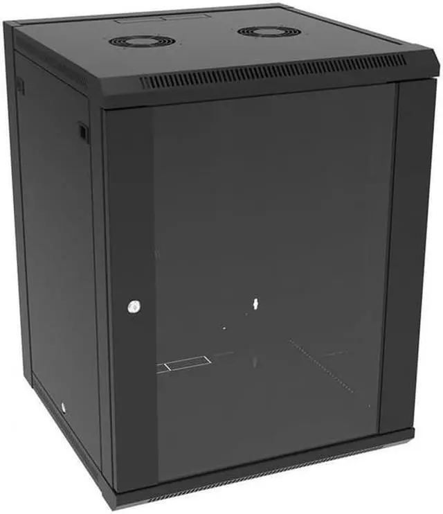 Alt view image 3 of 7 - 4XEM 6U Wall Mount Server Rack Cabinet