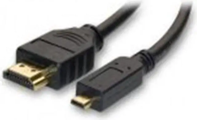 Alt view image 3 of 3 - HDMI to Micro HDMI Cable, High Speed with Ethernet,  6 ft